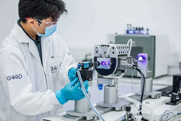 GORD Institute researcher in lab